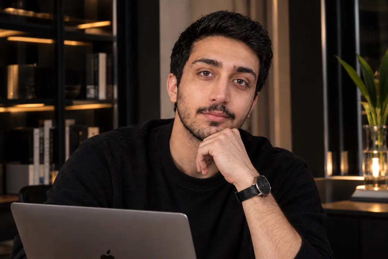 تصویر متین موفق، توسعهدهندهی فرانتاند